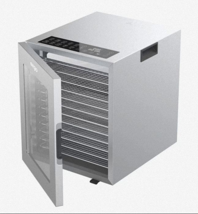 Нержавейка Свет 40л сушка фруктов сушарка грибів м'яса дегидратор