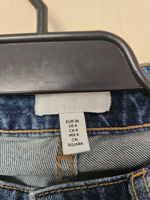 Spodnie dżinsowe damskie rozmiar 36 marka H&M