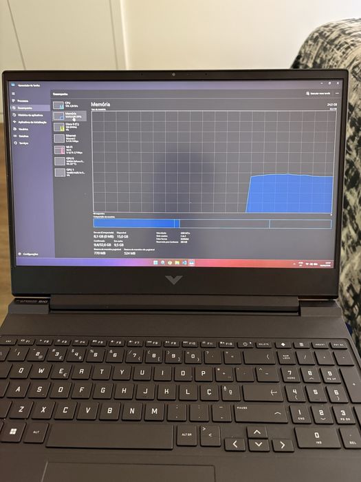 Portatil hp victus