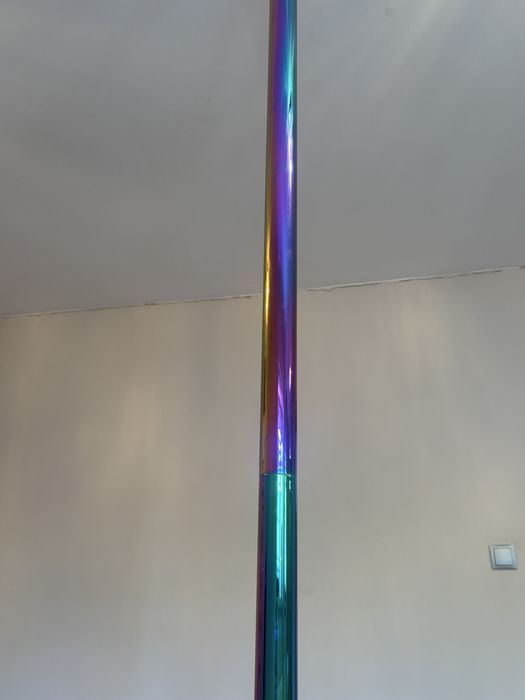 Rura do pole dance mpole .Wysokosc 2.15 cm plus 30 cm .Nowa