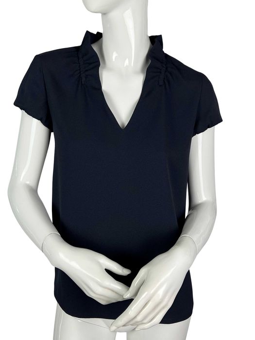 EMPORIO ARMANI koszula bluzka granatowa r. S