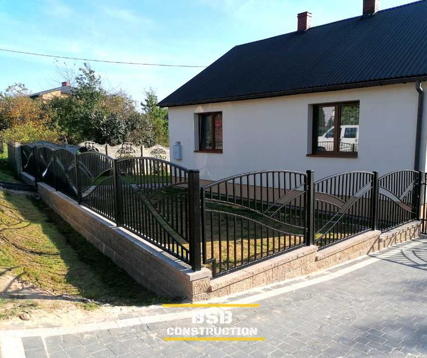 Ogrodzenia metalowe, płoty, bramy, furtki, palisadowe, grzebieniowe