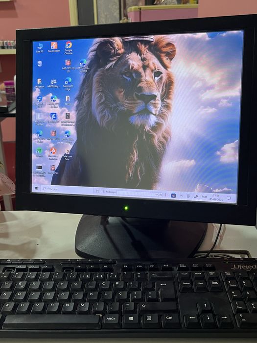 Desktop, mouse, tela e telado