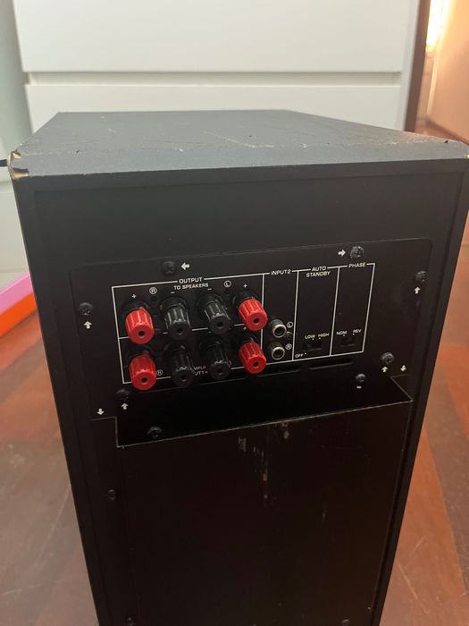 Aparelhagem - Amplificador + 2 Subwoofers / Coluna Graves