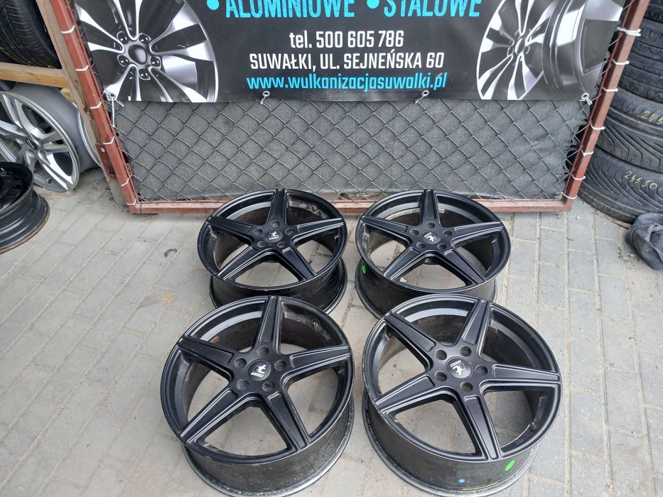 4x felgi R18 5x112 Audi A4 B8 B9 A5 S5 A6 C6 C7 C8 A7 Q5 Q7 Vw Skoda