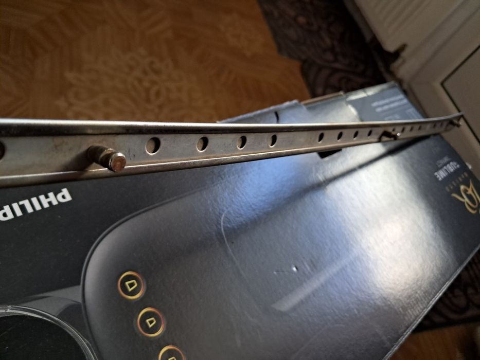 Хром заднього бампера w124