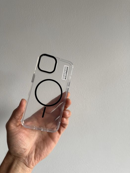 Etui przeźroczyste Thin MagSafe + SZKŁO do IPHONE 14