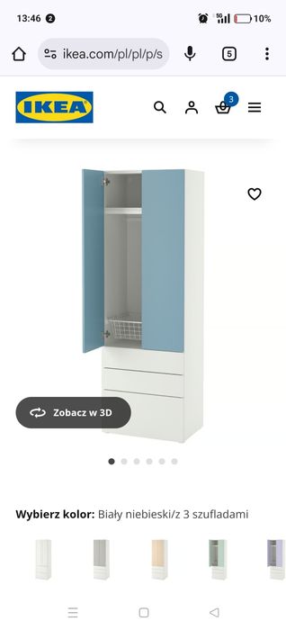 Zestaw mebli IKEA