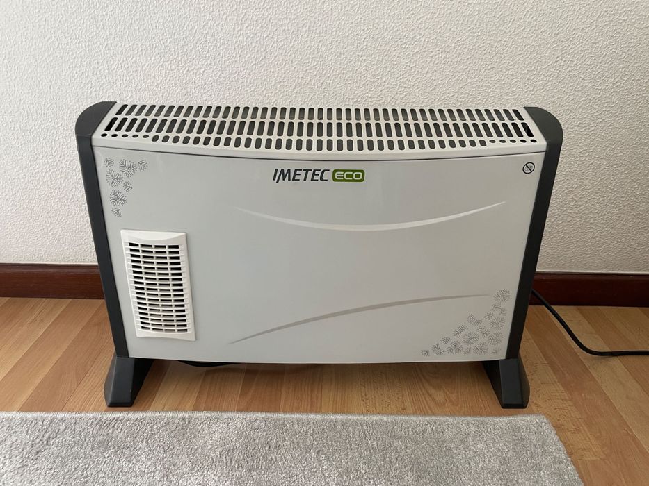 Aquecedores convetores Imetec Eco com ventilação