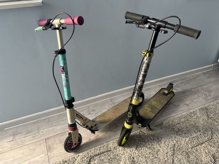 Dwie Hulajnogi Decathlon Oxelo Midi 5