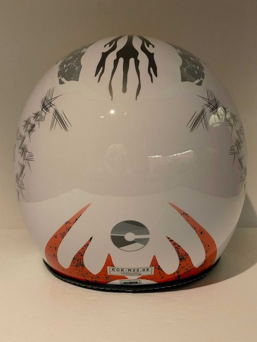 Capacete classico aberto caferacer shooper moto scooter novo