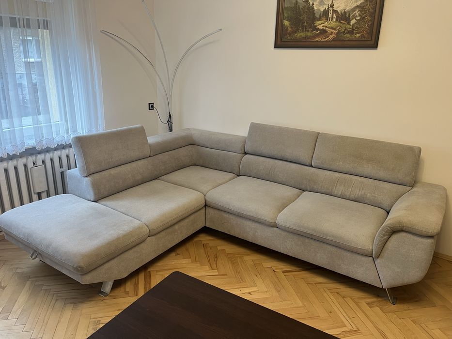 Narożnik z funkcja spania