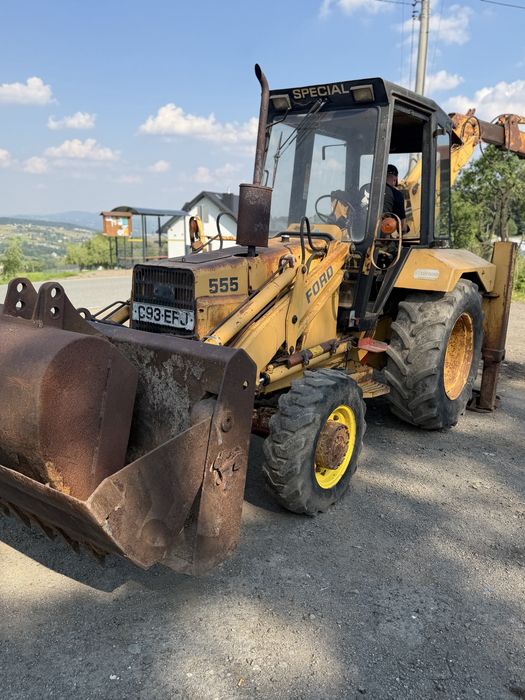 Koparko ladowarka ford 555 jcb 3 cx 4x4 case 580 fermec 860 zamiana