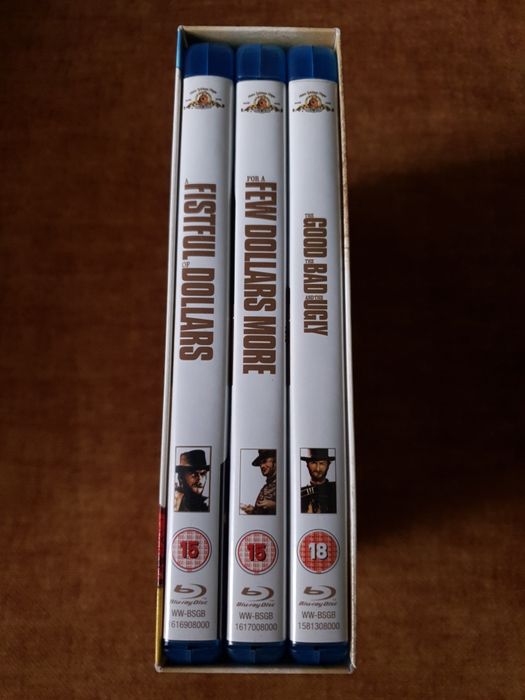 Spaghetti Western Trilogy blu ray