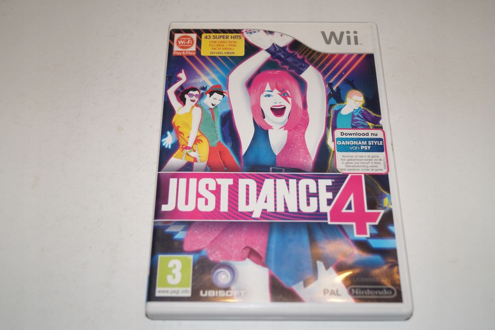Just Dance 4 Wii Nintendo Wii Pudełkowa