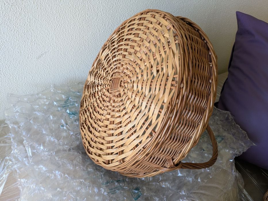2 Cestos Vime Elegante