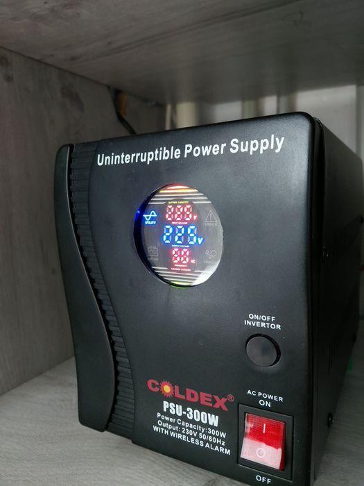 ДБЖ із правильною синусоїдою PSU-Coldex-300W