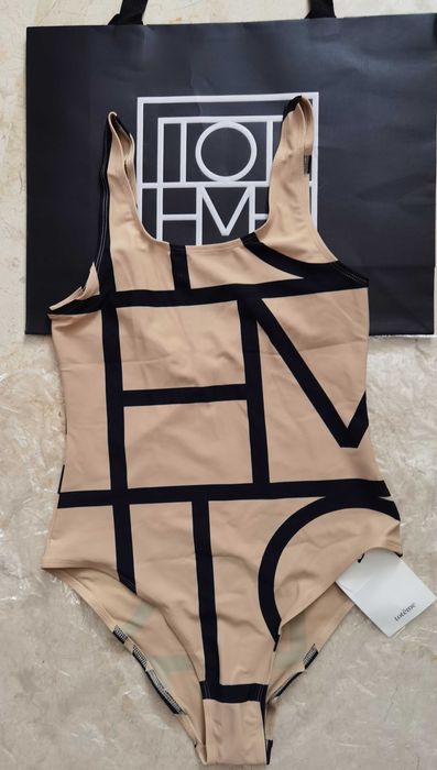 Купальник Toteme Positano monogram