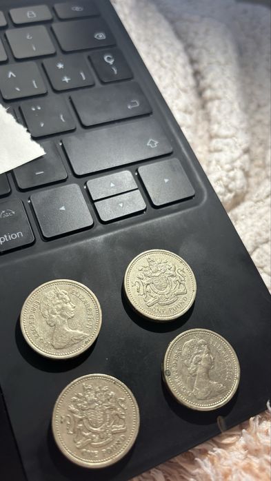 Moeda de prata 1983 rainha Elizabeth II