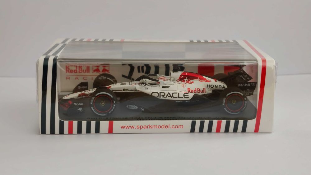 Spark F1 1:43 Red Bull RB21 #1 Max Verstappen Vencedor GP Japão 2025