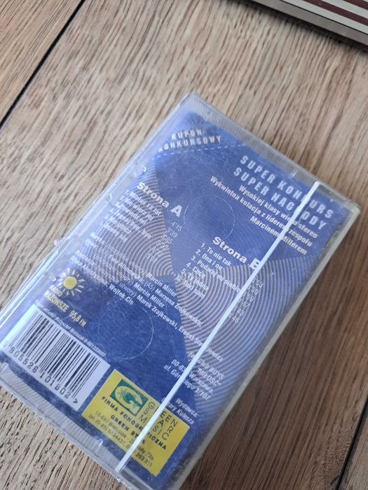 BOYS extra! nowa kaseta magnetofonowa w foli