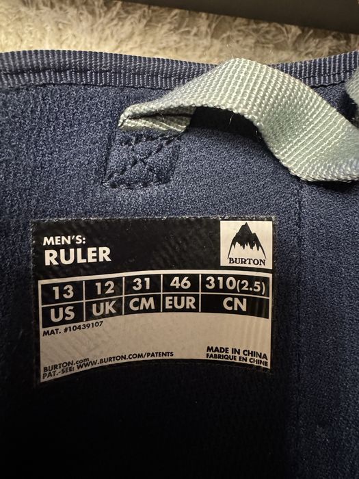 Сноубордичні боти Burton Ruler 46 розмір