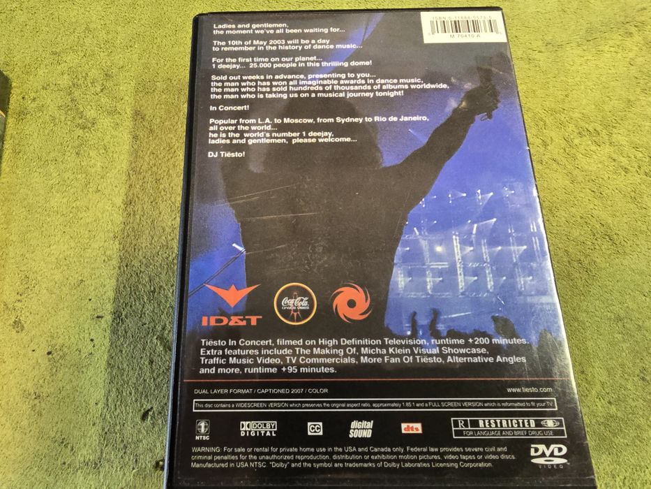 Zestaw 4 koncerty na DVD.