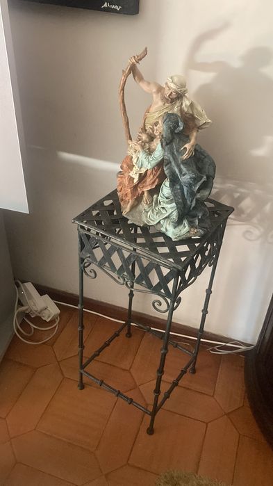 Escultura Sagrada Família com base