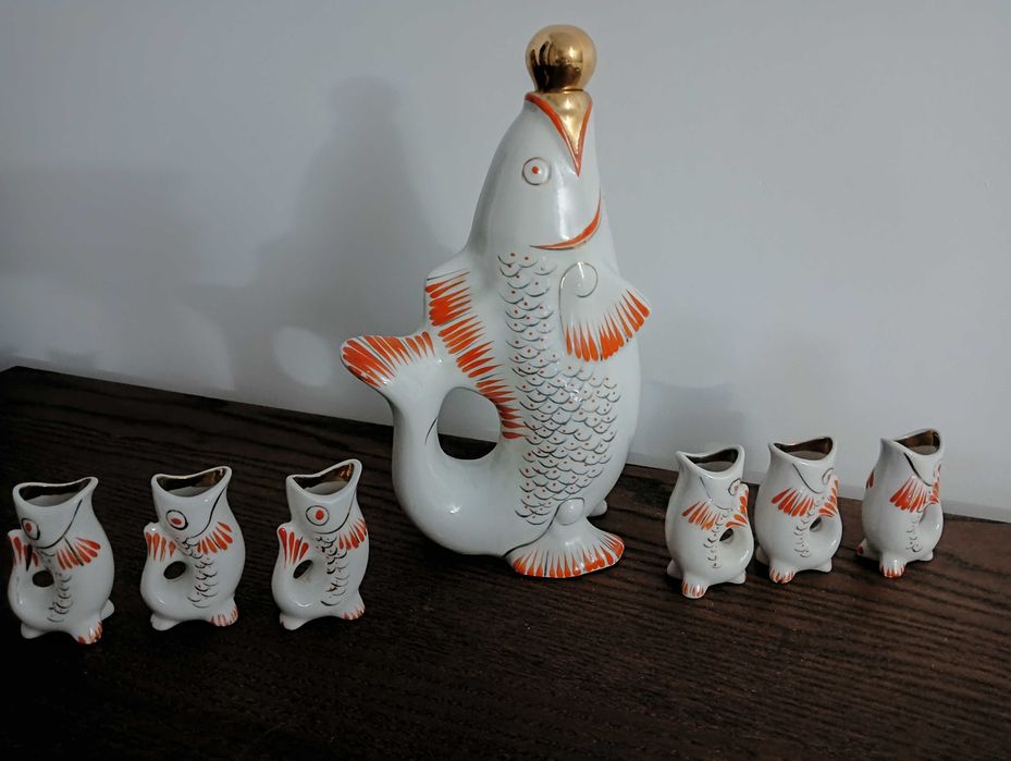 Фарфоровый набор "Рыбы"