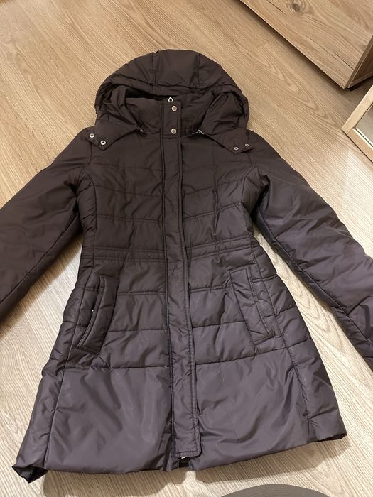 Куртка, пуховик, зимовий шоколадний