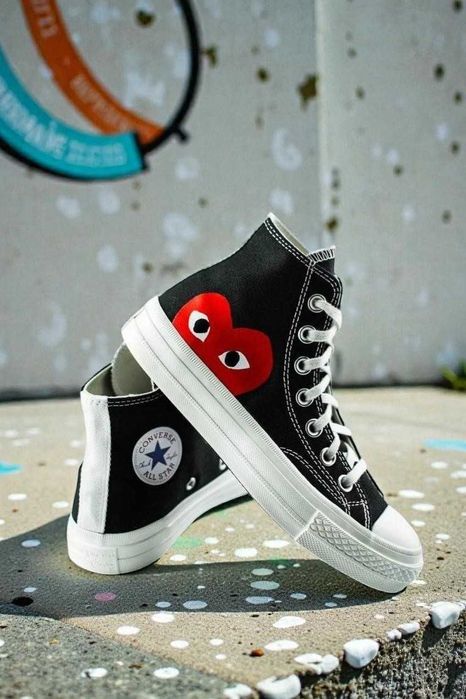 БЕЗ ПЕРЕДОПЛАТИ‼️ Кеди Converse Chuck Taylor All Garcons PLAY Black кеды