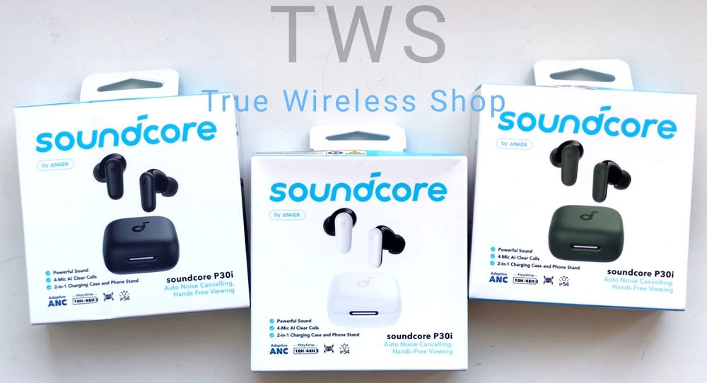 Оригінальні бездротові TWS навушники Anker Soundcore P30i