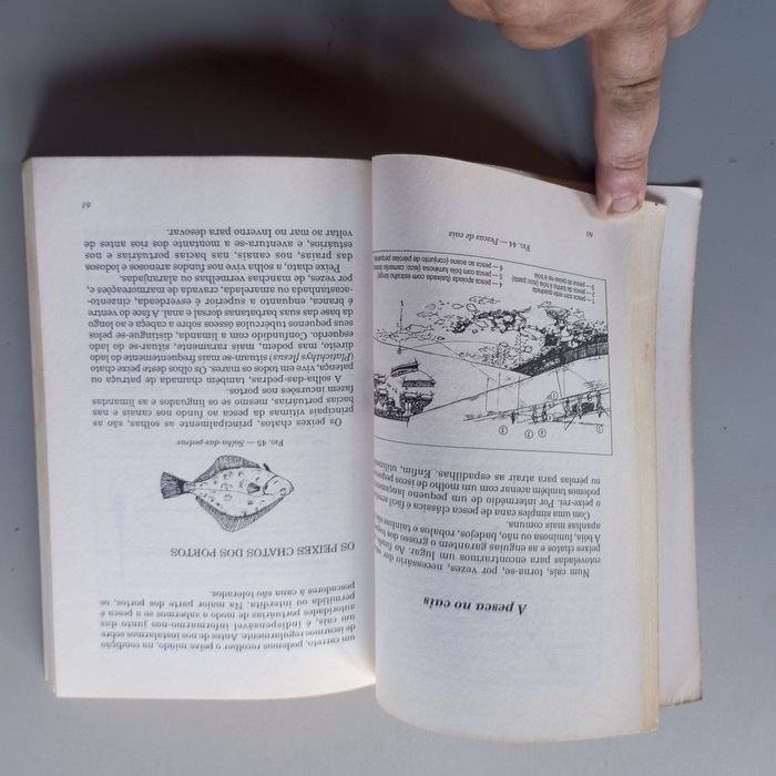 Vendo livro 3 livros de pesca
