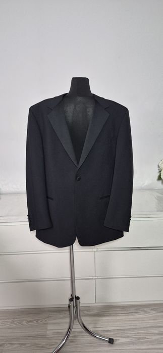 Smoking meski XL Czarny Marynarka