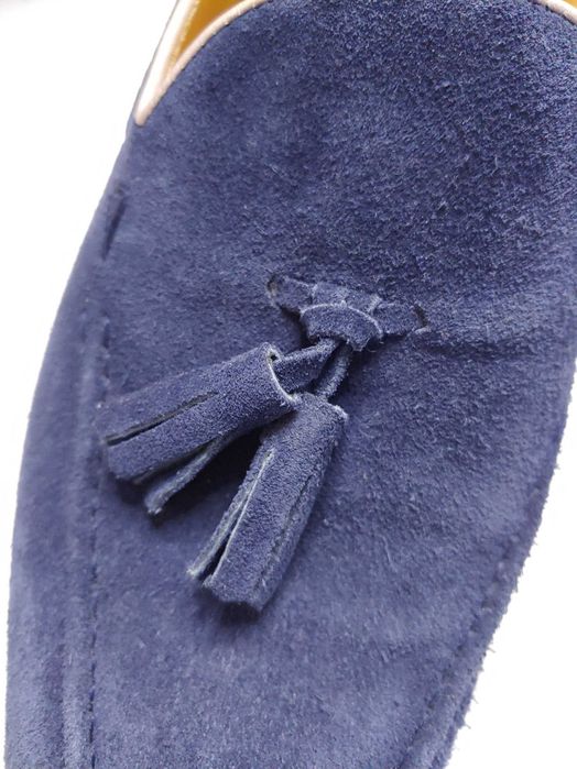 Элегантные мужские туфли лоферы с кисточками Sarar, полностью из кожи