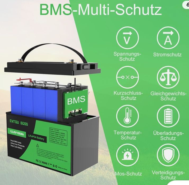 Акамулятор залізо фосфатний