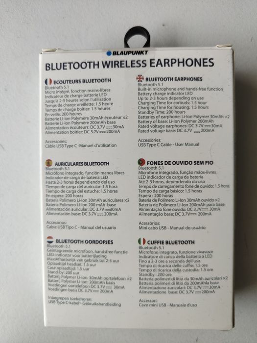 Phones wireless bluetooth blaupunkt
