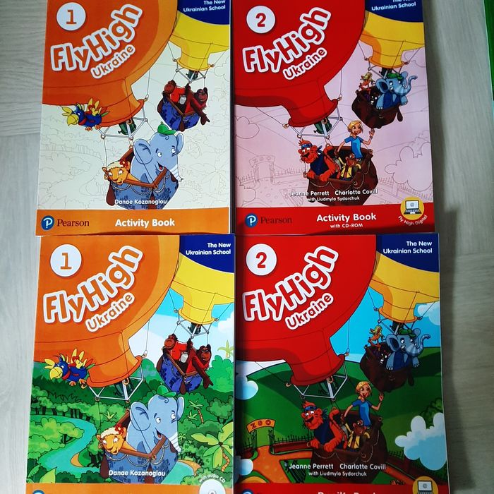 Fly High 1-4 Ukraine англійська мова