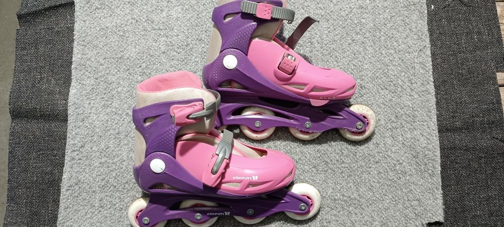 Sprzedam rolki dziecięce z regulacją rozmiaru stopy 39 - 42