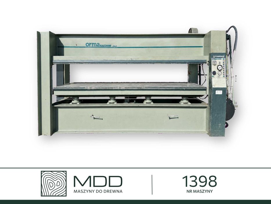 Prasa półkowa ORMA NPL-8-160, półka 350 x 130 cm | 1398