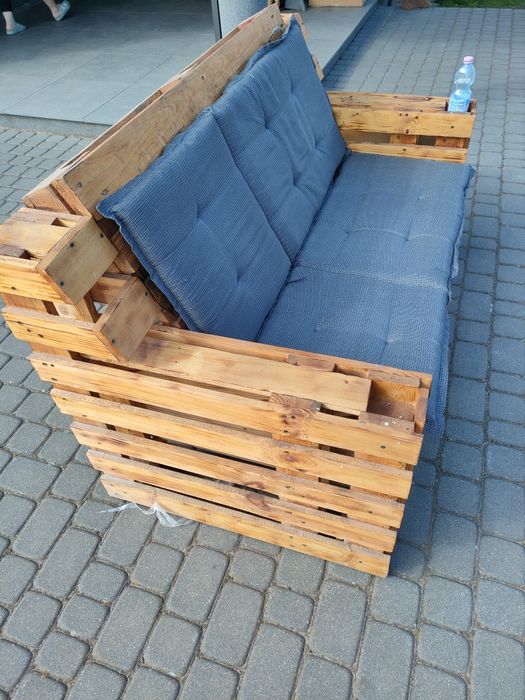 Ławka ogrodowa z palet