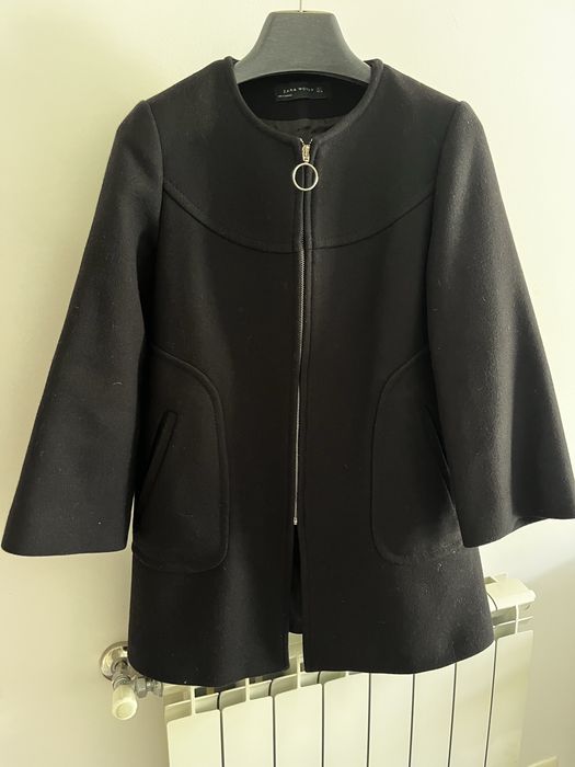 Casaco Zara com gola de pêlo