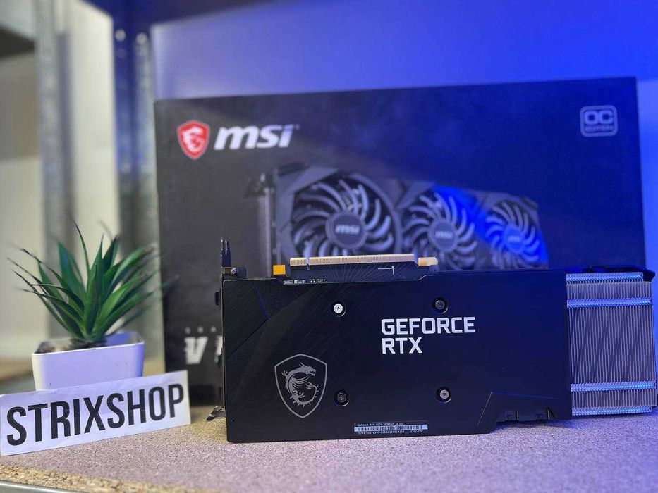 Відеокарта MSI GeForce RTX 3070 VENTUS 3X OC Б/в + Гарантія 3 місяці
