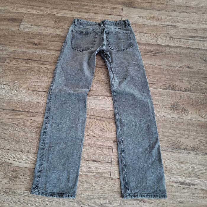 Szare spodnie jeansy marki Zara roz. 34