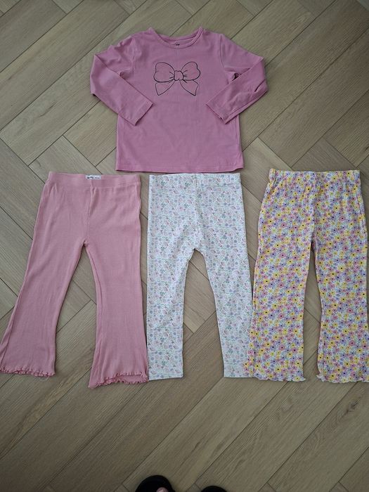 Zestaw dla dziewczynki pepco,h&m 98/104