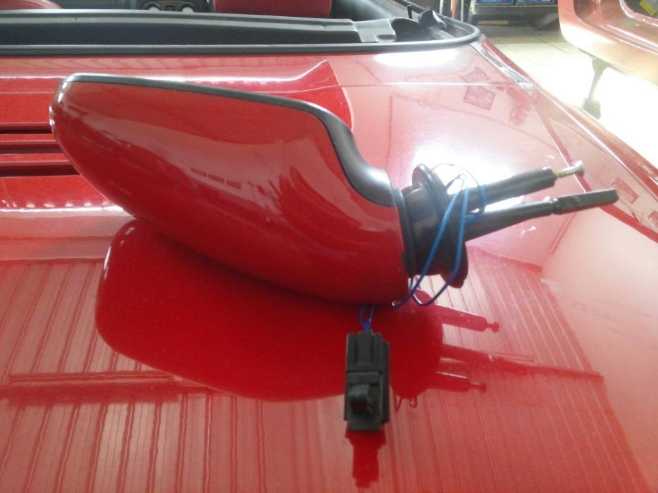 Espelho interior e retrovisores exteriores mg f mgf e tf