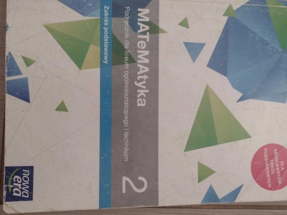 Matematyka 2 zakres podstawowy
Tylko przedmiot