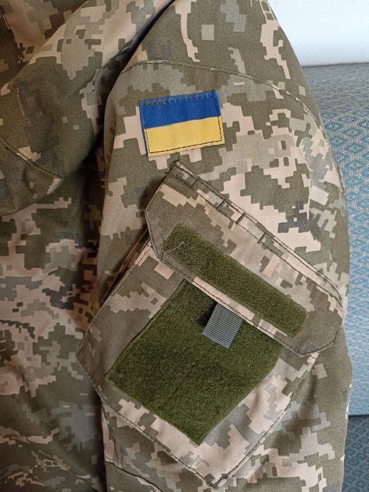 Зимовий військовий бушлат