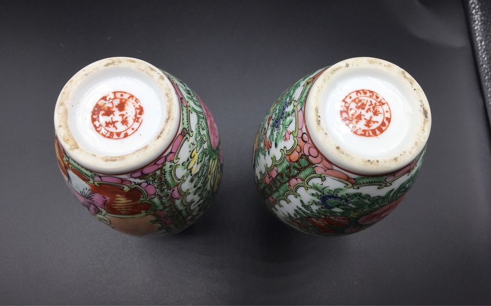 Par de Jarras porcelana antiga macau