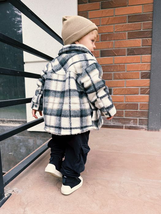 Куртка сорочка утеплена  zara